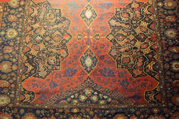 Detail of Turkish Carpet in Istanbul City — Stock Photo, Image