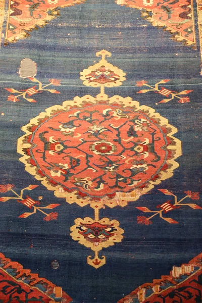 Detail of Turkish Carpet in Istanbul City — Stock Photo, Image