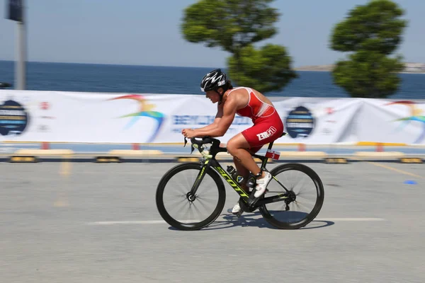 Istanbul beylikduzu etu triathlon europacup 2017 — Stockfoto