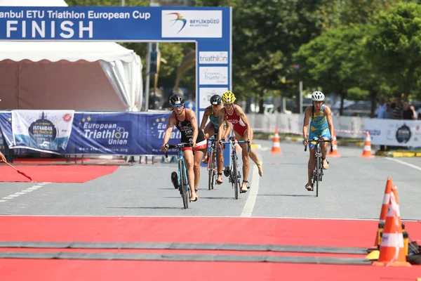 Estambul Beylikduzu ETU Triatlón Copa de Europa 2017 — Foto de Stock