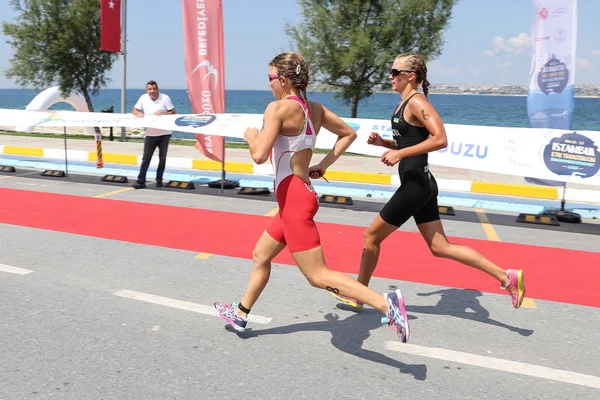 Istanbul Beylikduzu Etu Triathlon European Cup 2017 — Stockfoto