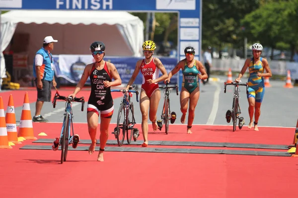 Istanbul beylikduzu etu triathlon europacup 2017 — Stockfoto