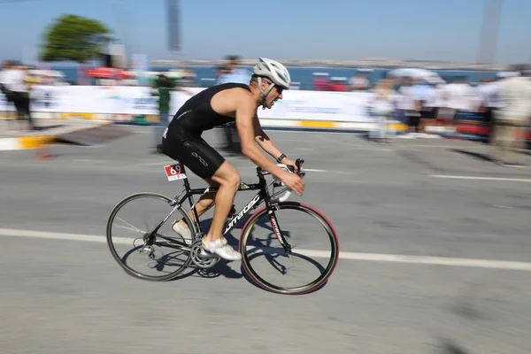 Istanbul Beylikduzu Etu Triathlon European Cup 2017 — Foto Stock