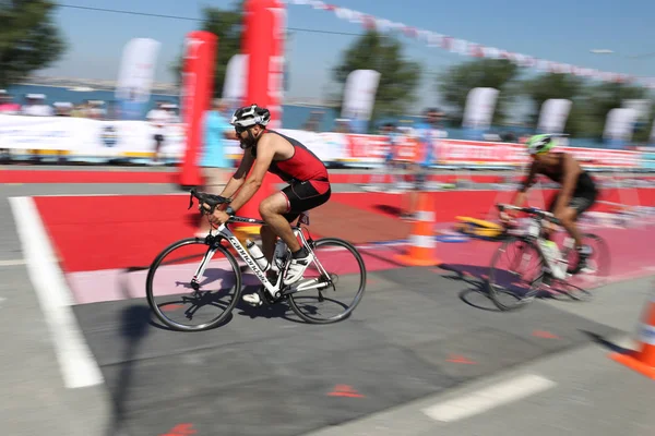 Istanbul beylikduzu etu triathlon europacup 2017 — Stockfoto