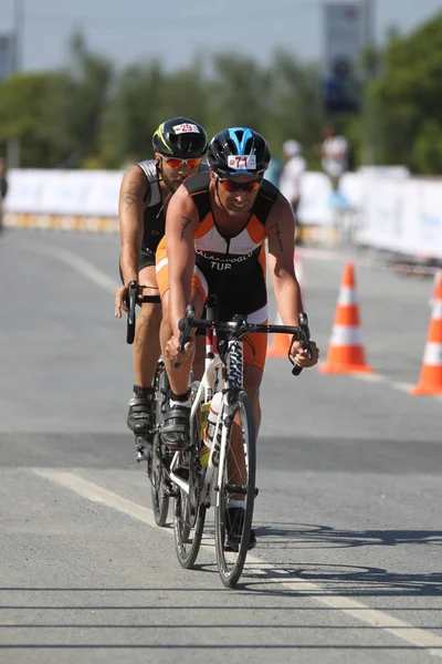 Istanbul beylikduzu etu triathlon europacup 2017 — Stockfoto