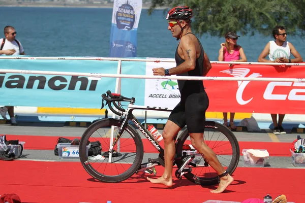 Istanbul Beylikduzu Etu Triathlon European Cup 2017 — Stockfoto