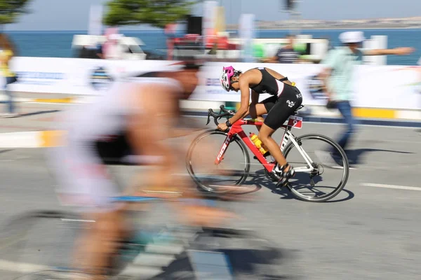 Istanbul Beylikduzu Etu Triathlon European Cup 2017 — Foto Stock