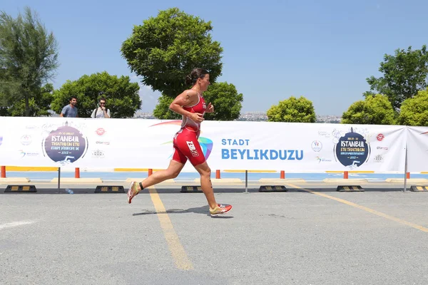 Isztambul Beylikduzu Etu Triatlon Európa Kupa 2017 — Stock Fotó