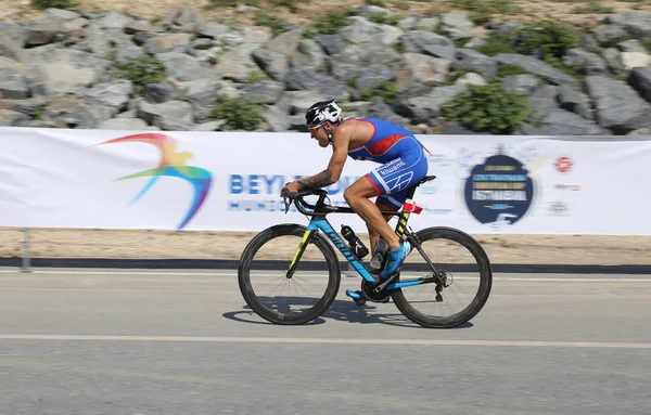 Istanbul beylikduzu etu triathlon europacup 2017 — Stockfoto