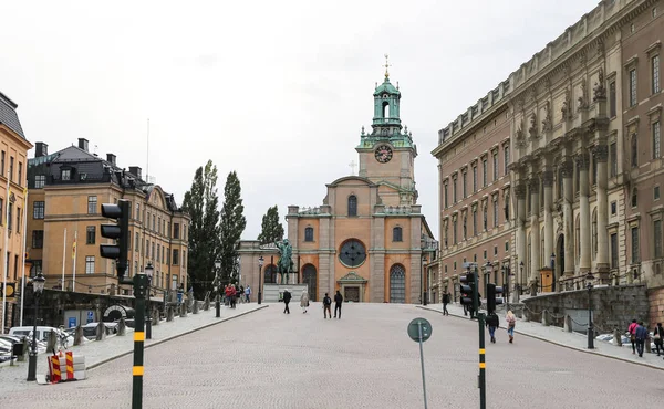 Storkyrkan, Catedral de San Nicolás en Estocolmo, Suecia —  Fotos de Stock