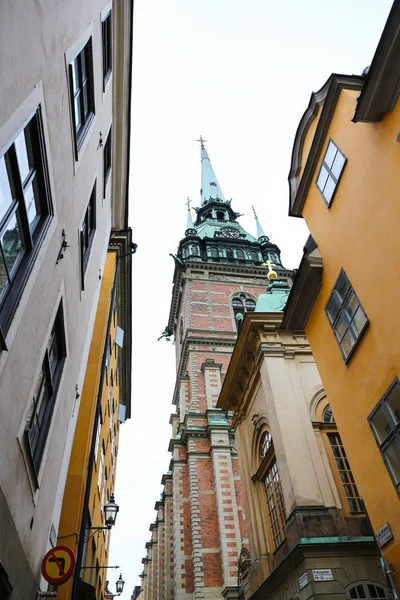 Iglesia alemana en Gamla Stan, Estocolmo, Suecia — Foto de Stock