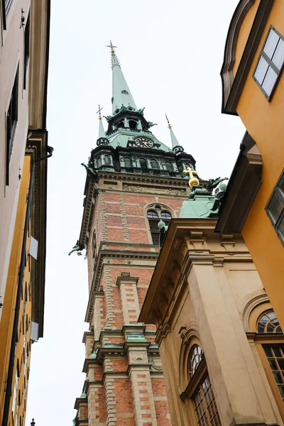 Iglesia alemana en Gamla Stan, Estocolmo, Suecia — Foto de Stock