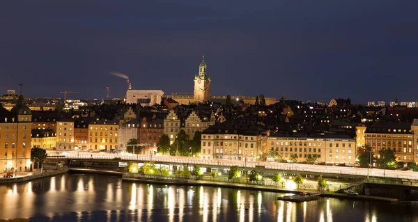 Vista general del casco antiguo Gamla Stan en Estocolmo, Suecia —  Fotos de Stock