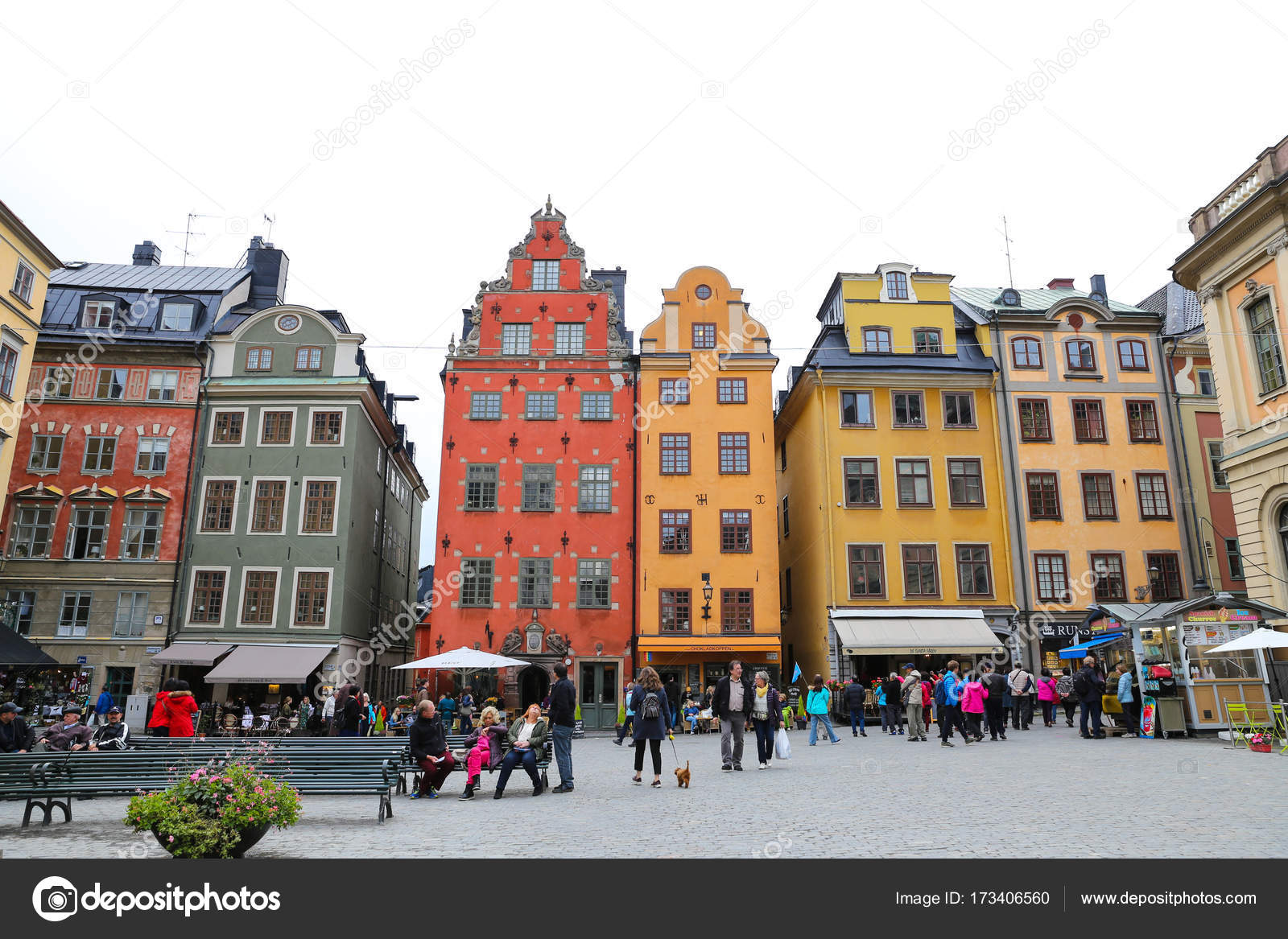 buildings in stortorget place