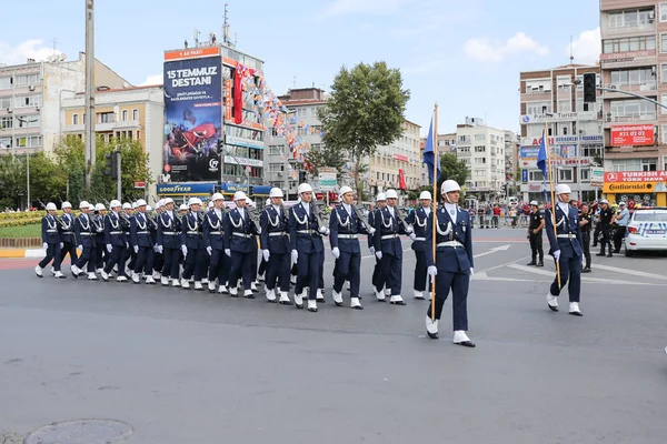 30 augustus Turkse overwinning dag — Stockfoto