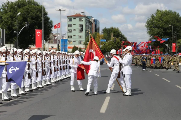 30 augustus Turkse overwinning dag — Stockfoto