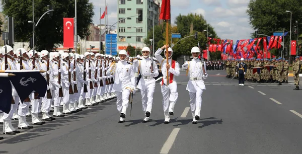 30 augustus Turkse overwinning dag — Stockfoto