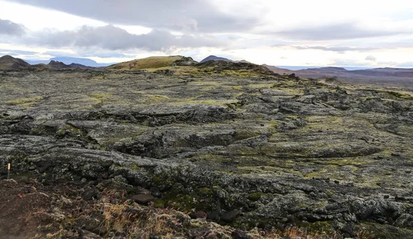 Campo de lava de Leirhnjukur en Islandia —  Fotos de Stock