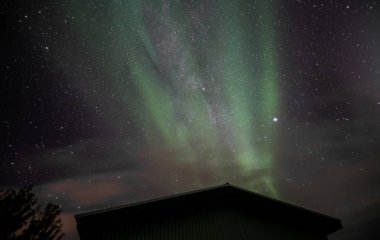 İzlanda 'nın kuzey ışıkları