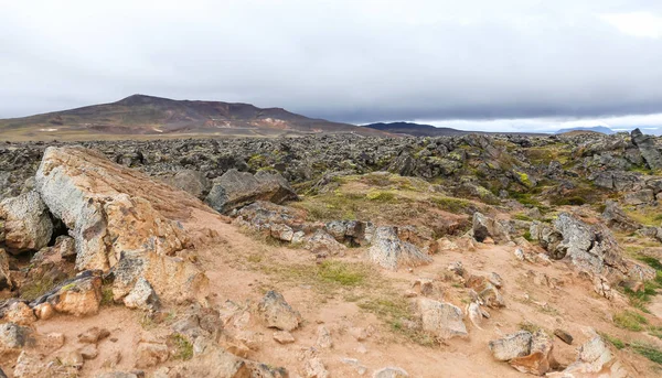 Área volcánica de Krafla en Islandia — Foto de Stock