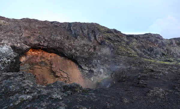 Campo de lava de Leirhnjukur en Islandia —  Fotos de Stock