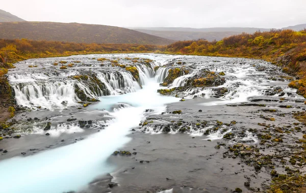 Водопад Бруарфосс в Исландии — стоковое фото