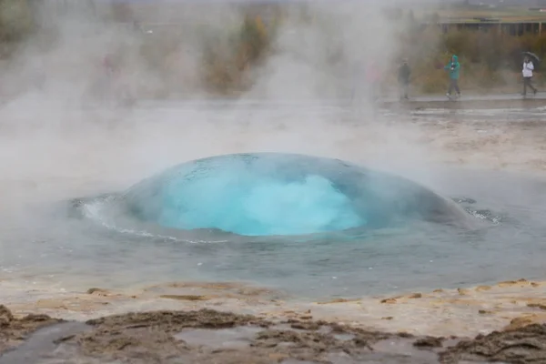 Strokkur Geysir in Iceland — Stock Photo, Image