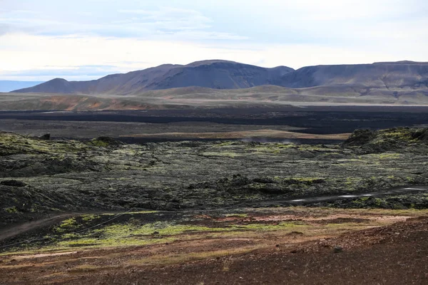 Campo de lava de Leirhnjukur en Islandia — Foto de Stock