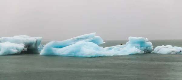 stock image Icebergs in Jokulsarlon Glacial River Lagoon, Iceland