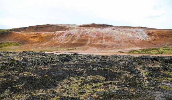 Área volcánica de Krafla en Islandia —  Fotos de Stock