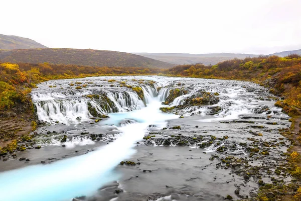 Cachoeira Bruarfoss na Islândia — Fotografia de Stock