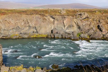 İzlanda'daki Skjalfandafljot Nehri