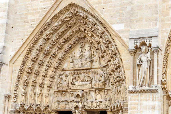 Notre-Dame w Paryżu — Zdjęcie stockowe