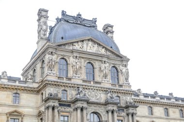 Louvre Müzesi Paris Şehri '