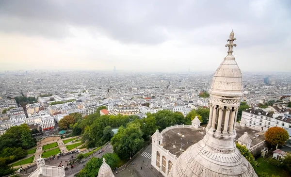 Vista de París desde la Basílica del Sacre Coeur —  Fotos de Stock