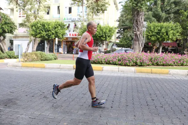 Triatlon Alanya, Antalya, Turecko — Stock fotografie