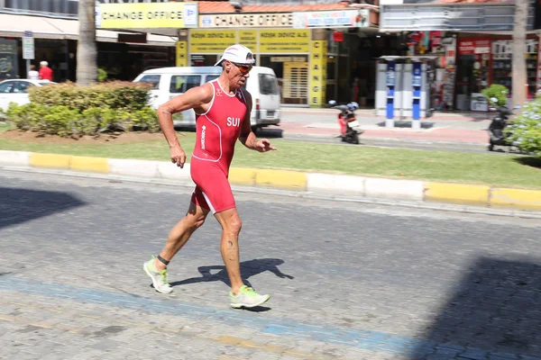 Alanya triathlon, antalya, truthahn — Stockfoto