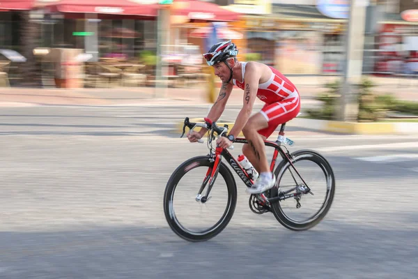 Triathlon in Alanya, Antalya, Turkije — Stockfoto