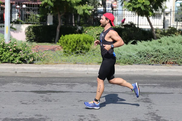 Triatlon Alanya, Antalya, Turecko — Stock fotografie