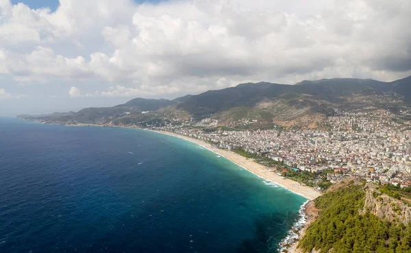 Alanya stadt in antalya, türkei — Stockfoto