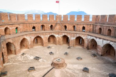Alanya Kızıl Kule şehirde Alanya, Antalya, Türkiye