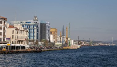 Istanbul Karaköy liman inşaatı