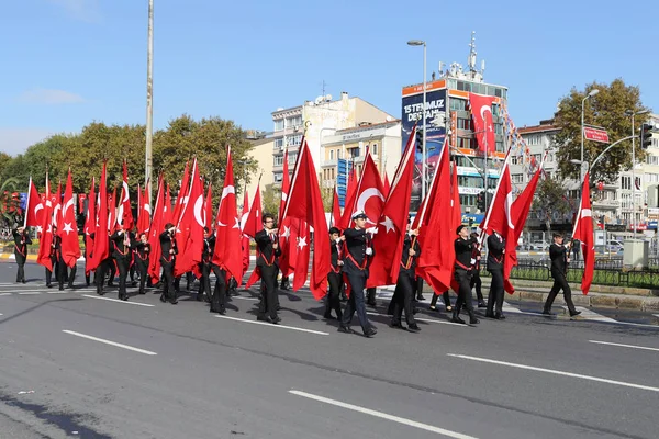 De viering van de Republiek dag van 29 oktober in 2017 — Stockfoto