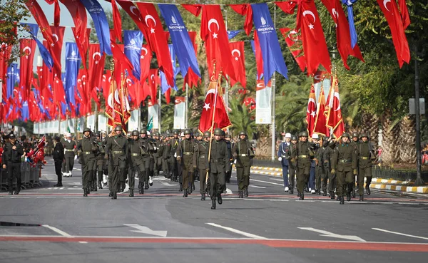 29 October Republic Day celebration in 2017 — Stock Photo, Image