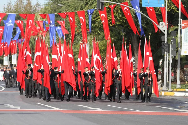 29 October Republic Day celebration in 2017 — Stock Photo, Image