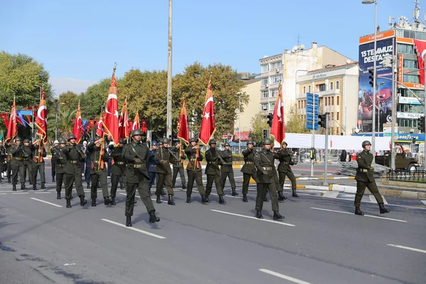 29 Οκτωβρίου γιορτή ημέρα της Δημοκρατίας το 2017 — Φωτογραφία Αρχείου