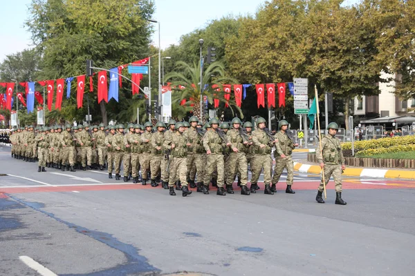 29 October Republic Day celebration in 2017 — Stock Photo, Image