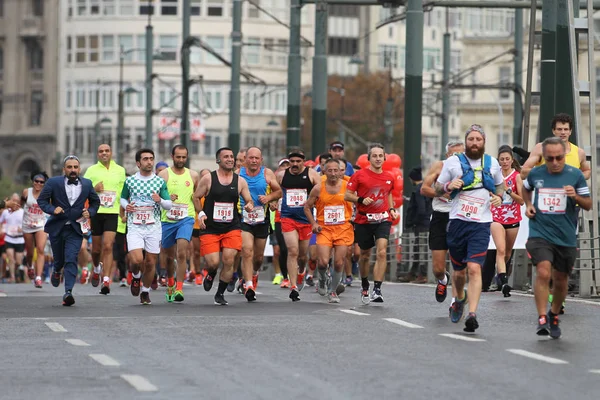 39th Стамбул марафон — стокове фото