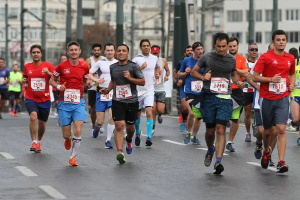 39-й Стамбульский марафон — стоковое фото
