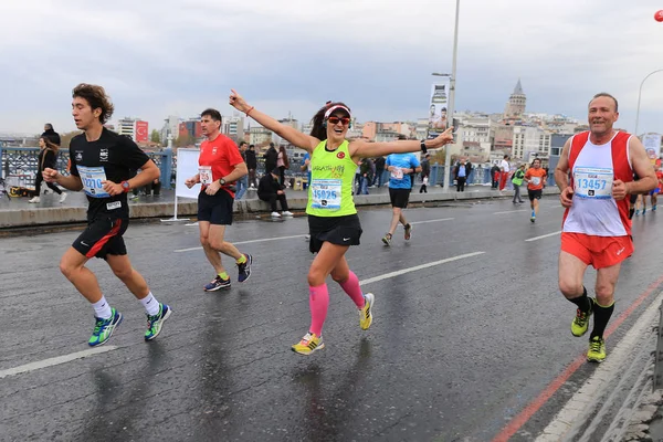 39 Istanbul maraton — Stock fotografie